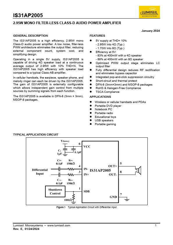 IS31AP2005