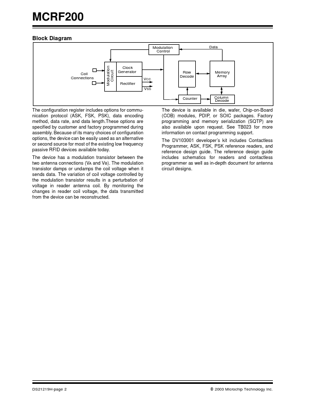 MCRF200