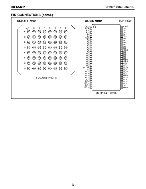 LH28F160S3H-L