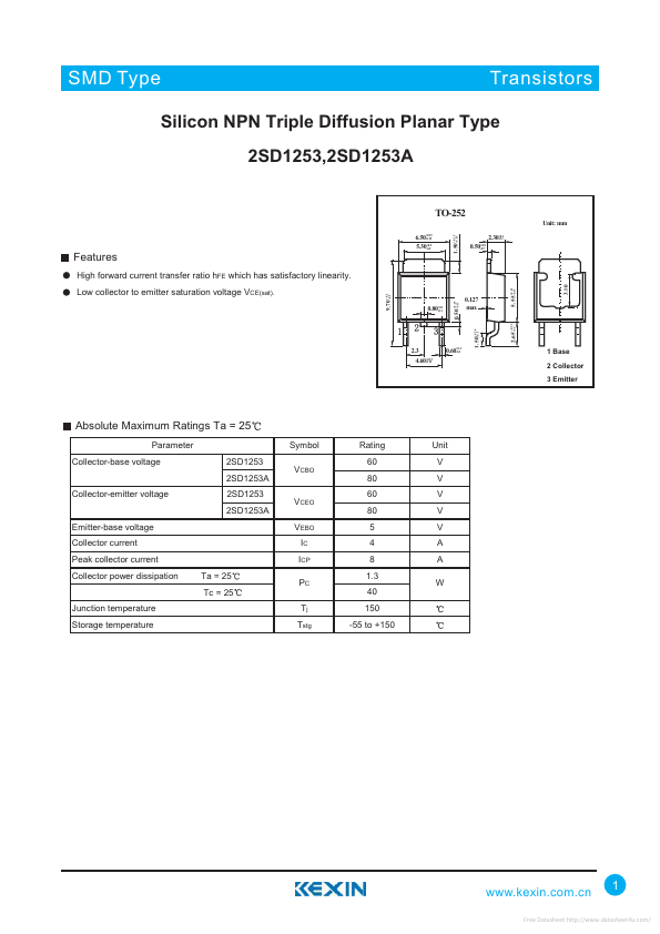 2SD1253A