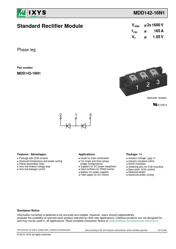 MDD142-16N1