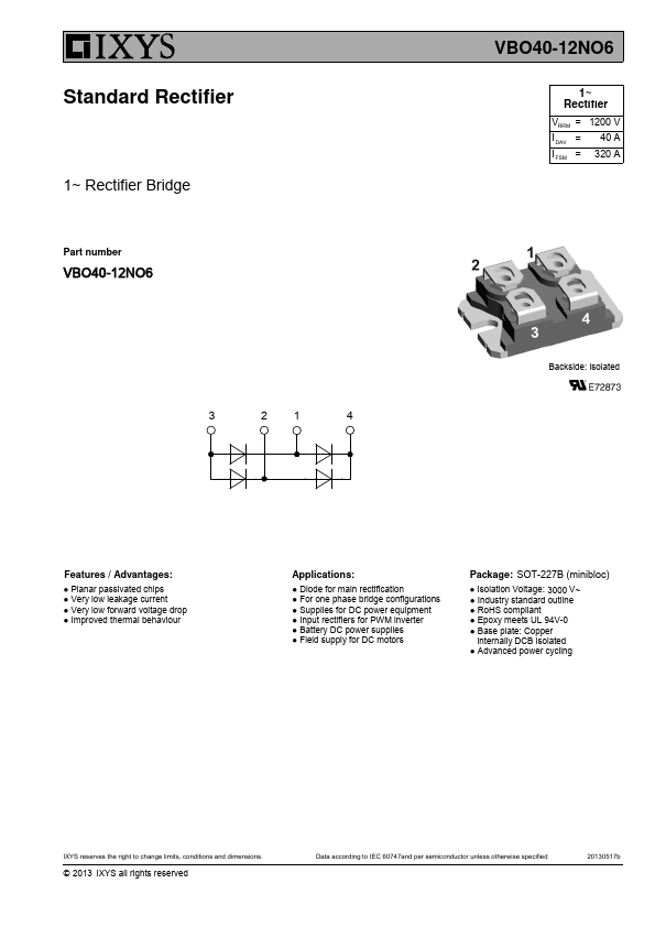 VBO40-12NO6