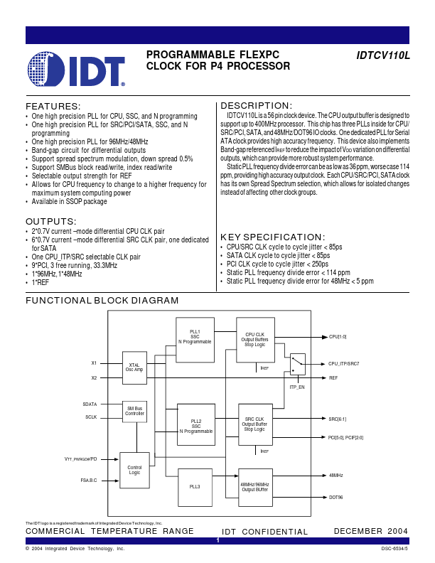 IDTCV110L