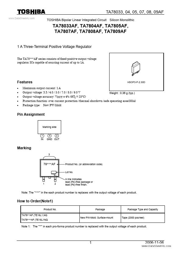 TA7807AF