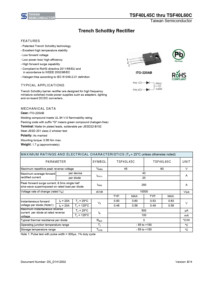 TSF40L60C