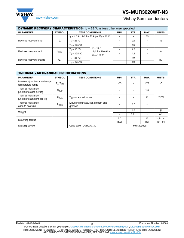 VS-MUR3020WT-N3