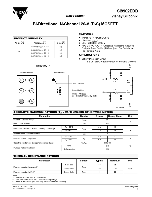 SI8902EDB