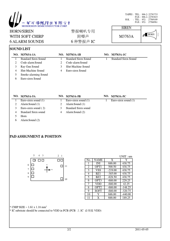 M3763A