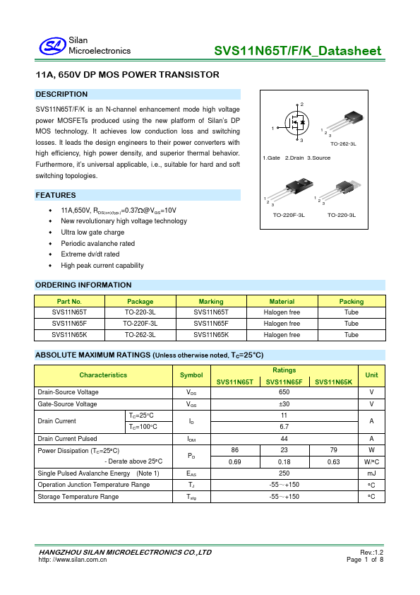 SVS11N65F