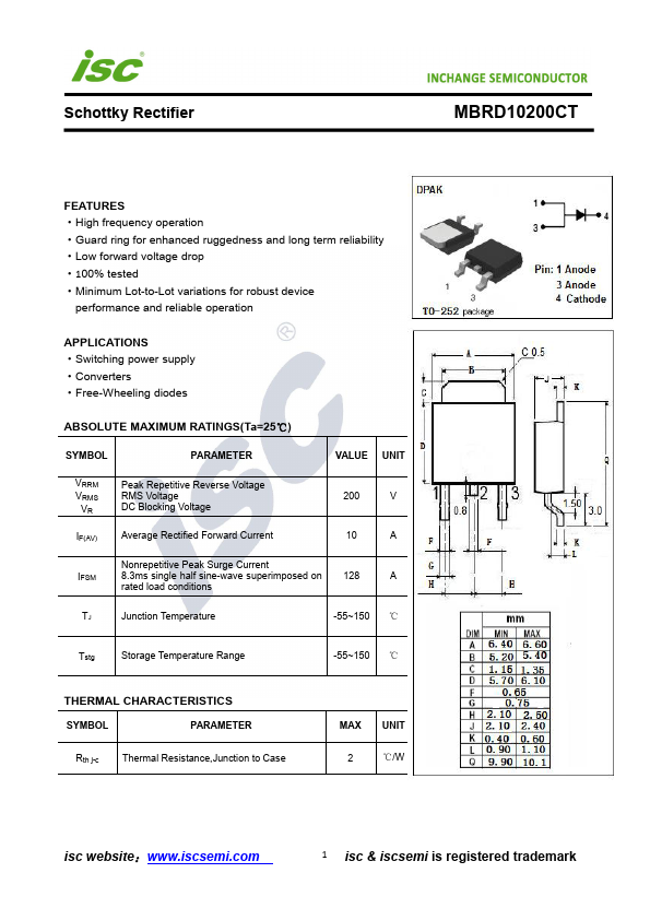 MBRD10200CT