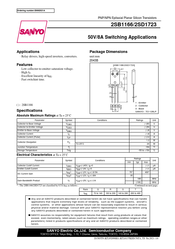 2SD1723