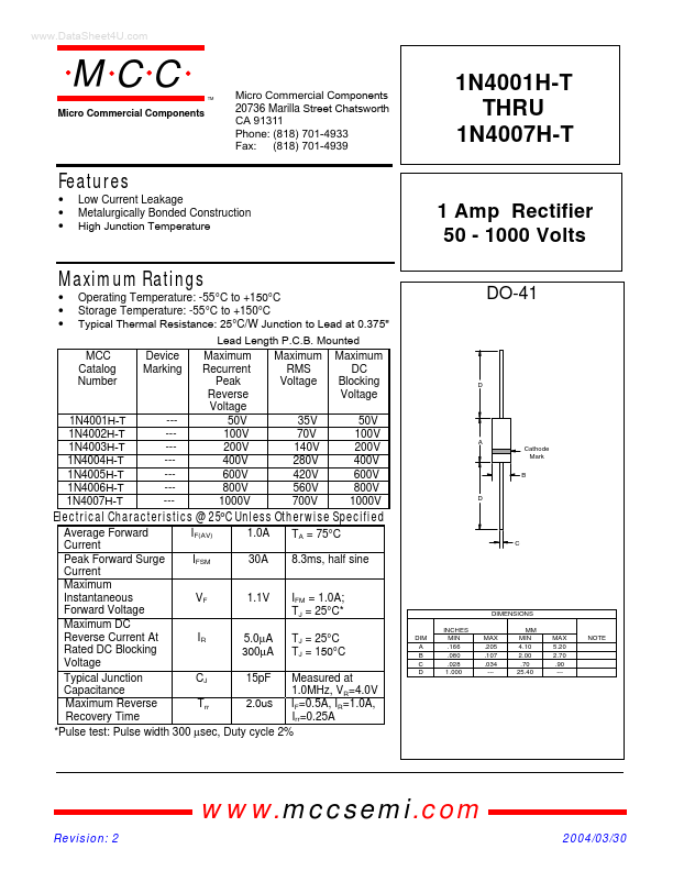 1N4007H-T