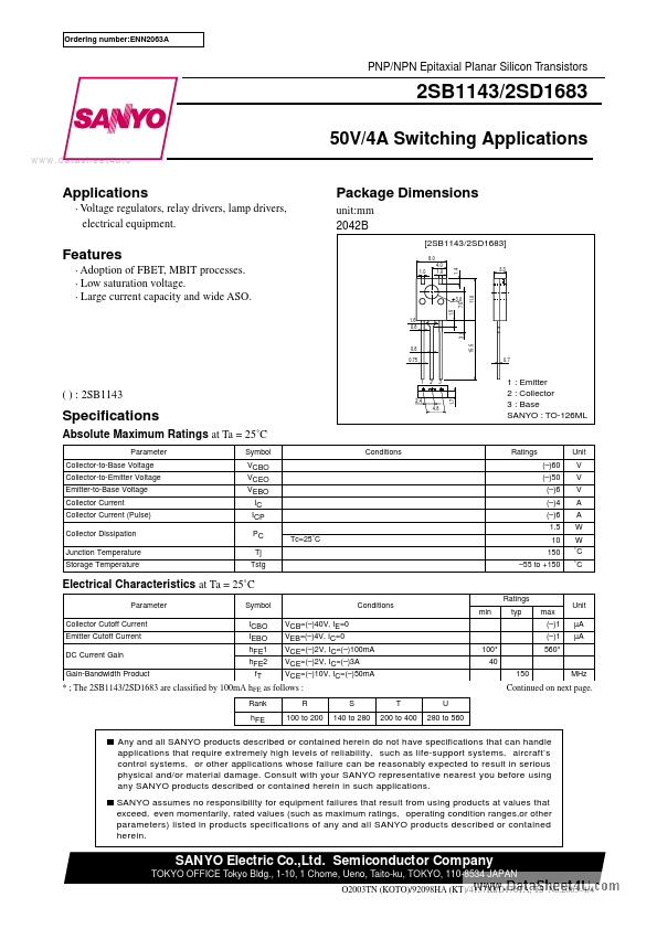 2SB1143