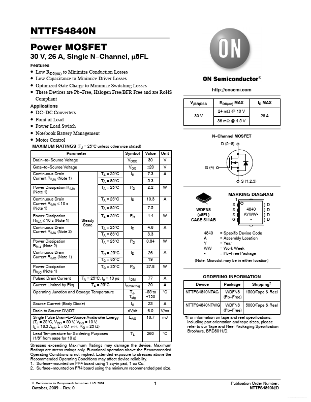 NTTFS4840N