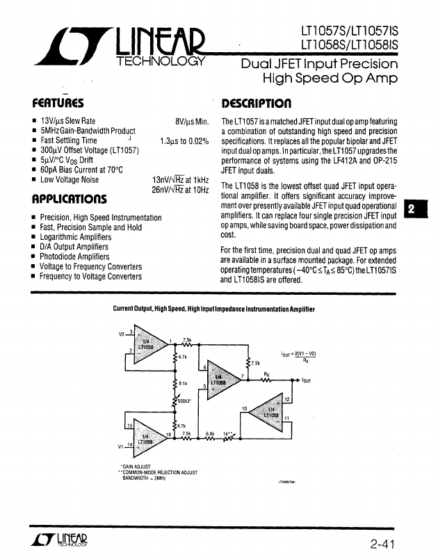 LT1057IS