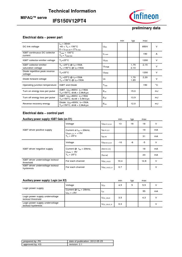 IFS150V12PT4