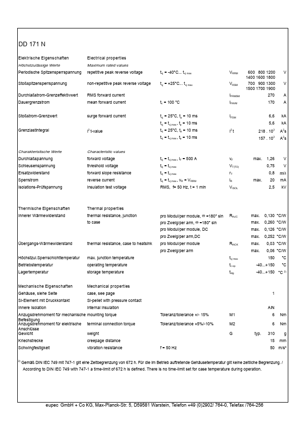 DD171N