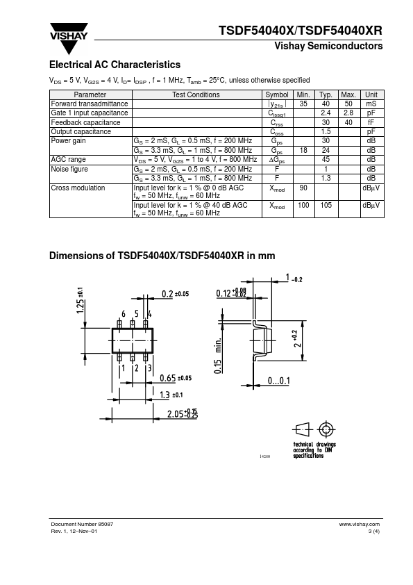 TSDF54040XR