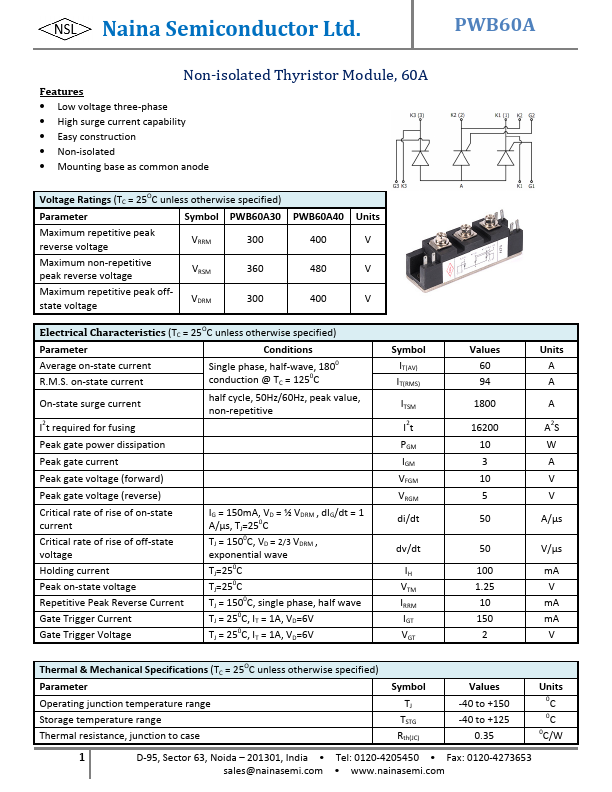 PWB60A