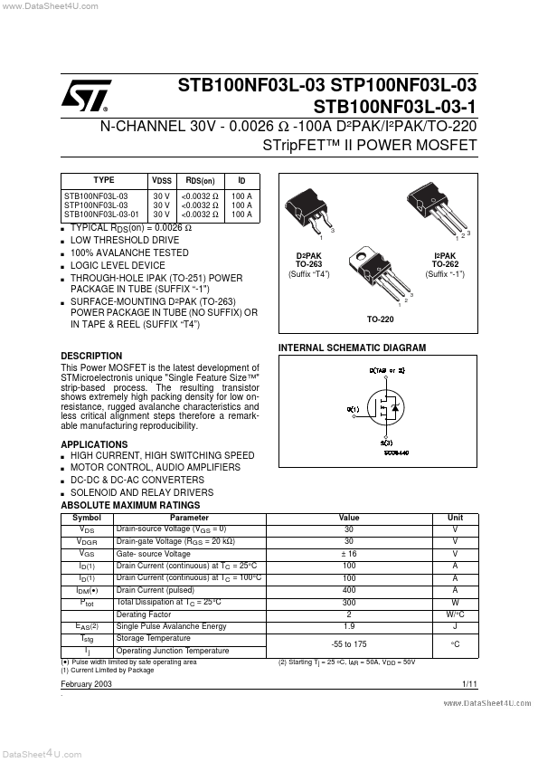 STB100NF03L-03-1