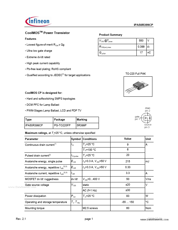 IPA50R399CP