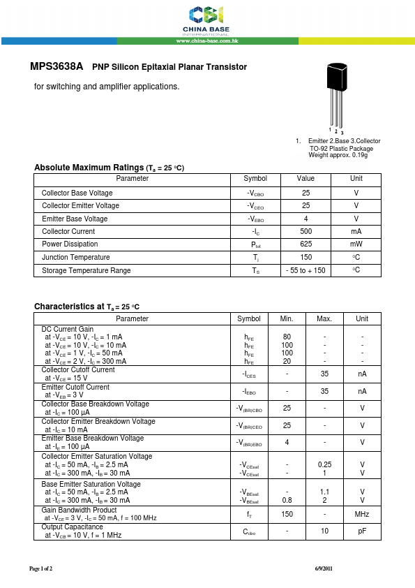 MPS3638A