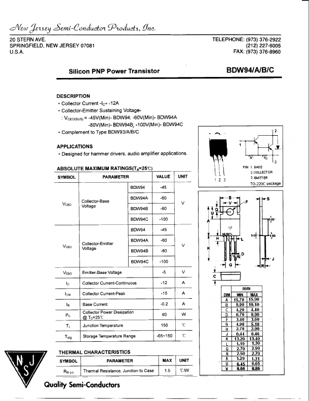 BDW94A