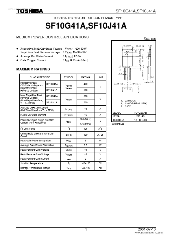 SF10G41A