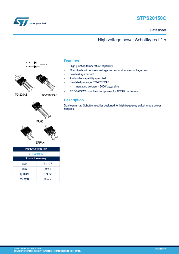 STPS20150CG