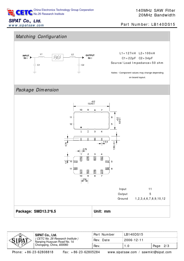 LB140DS15