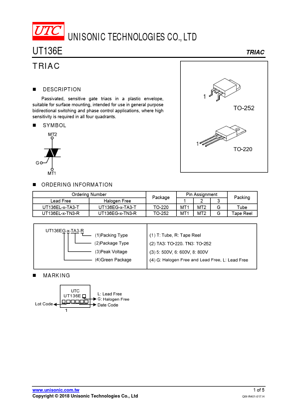 UT136E