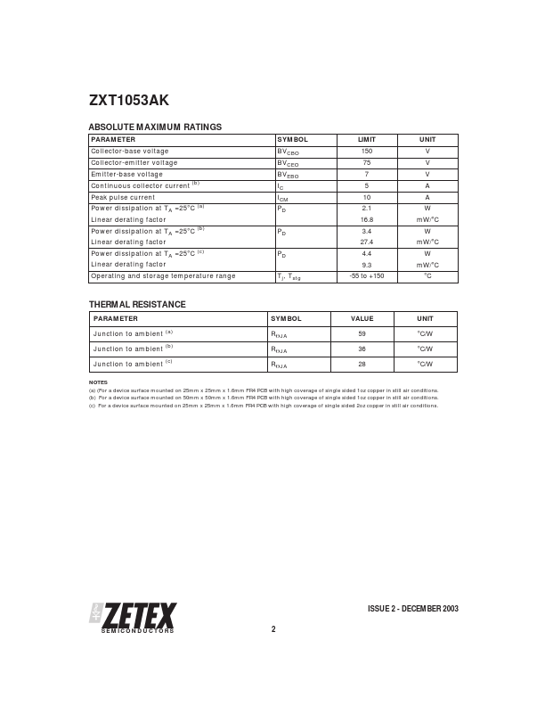 ZXT1053AK