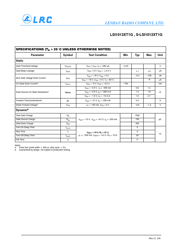 LSI1013XT1G