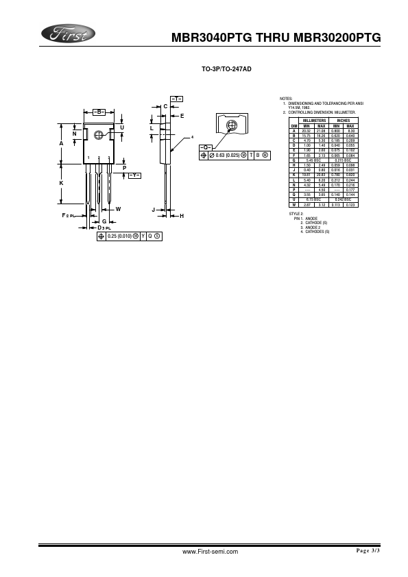 MBR3080PTG