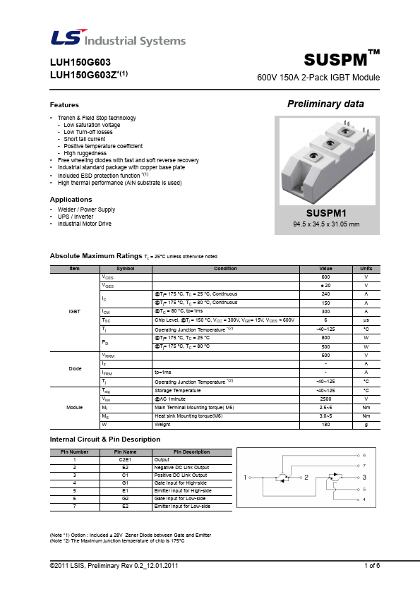 LUH150G603Z