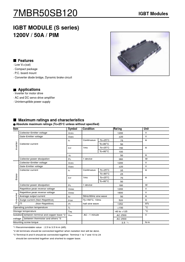 7MBR50SB120