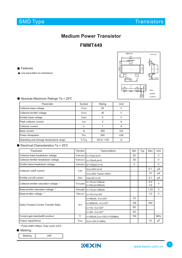 FMMT449