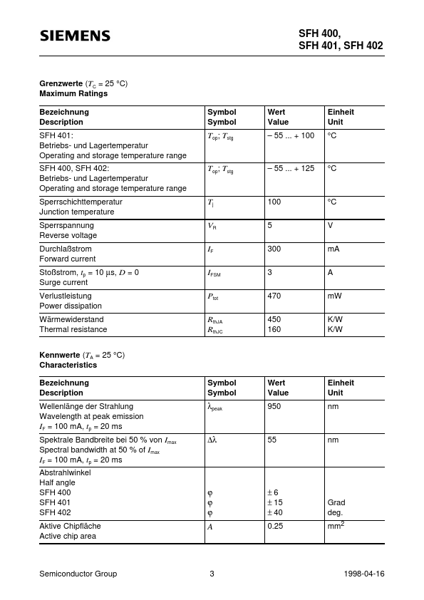 SFH401