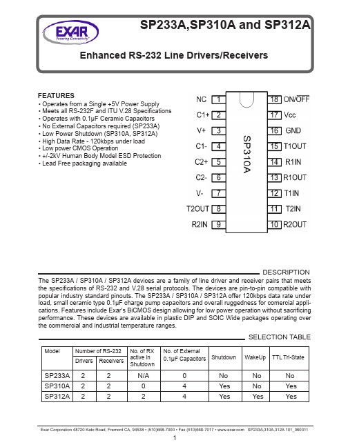 SP310A