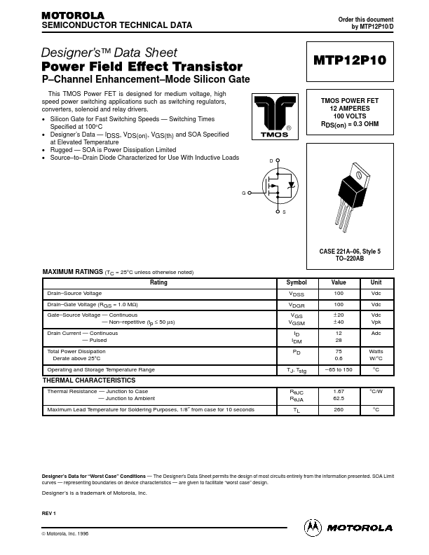 MTP12P10