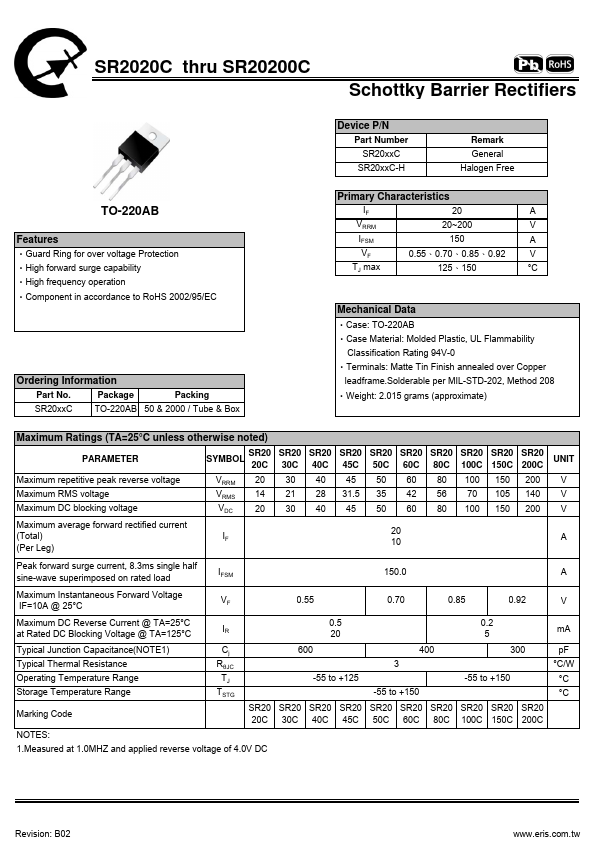 SR2045C