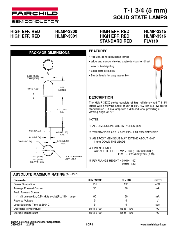 HLMP-3301