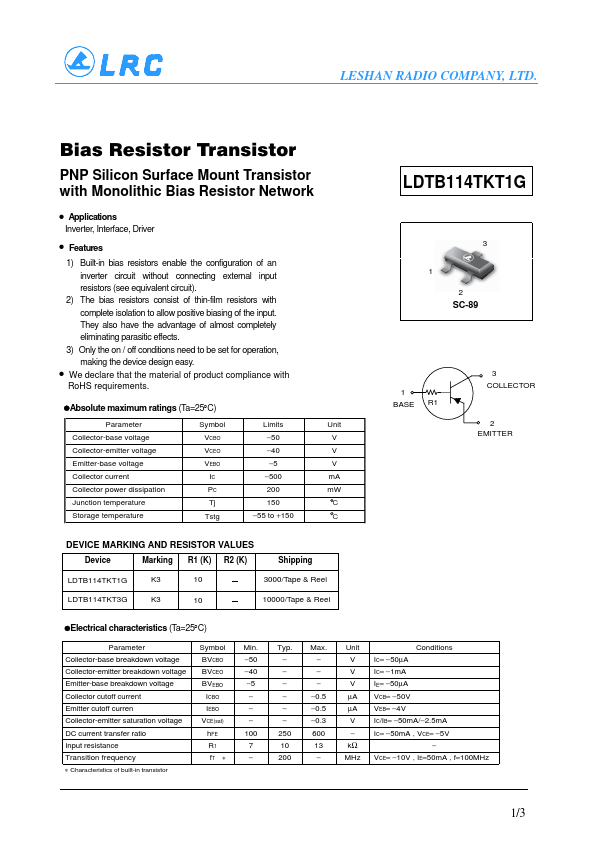 LDTB114TKT3G