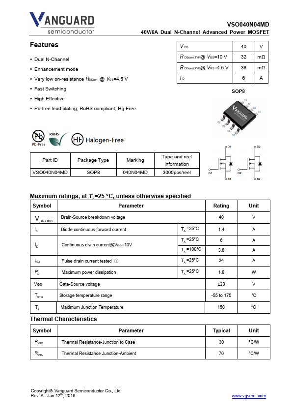 VSO040N04MD