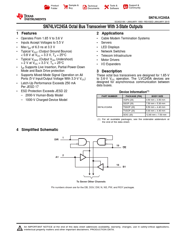 LVC245A