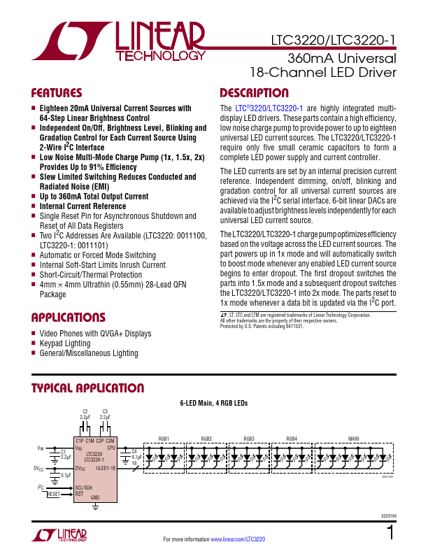 LTC3220-1