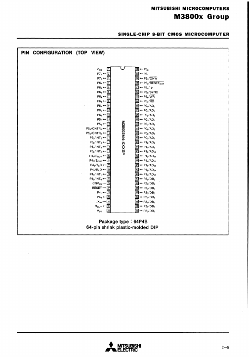 M38002E4-XXXSP