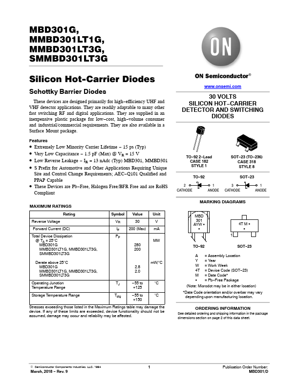 SMMBD301LT3G