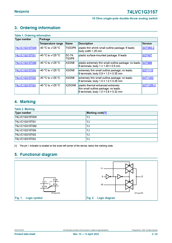 74LVC1G3157