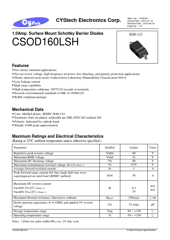 CSOD160LSH